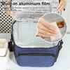 Große isolierte Lunchtasche, Lebensmittelaufbewahrungstasche für Restaurants, Bento-Box mit großer Kapazität, Picknicktasche, tragbarer, verdickter Thermo-Eisbeutel