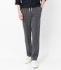 MEVERICK Banded Jersey Pintuck Pants Charcoal
