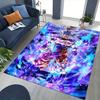 1pc Anime Dragon Ball Z Goku Super Saiyan Blue Office Chair Mat Non-Slip Carpet for Home Decor, Festival Gift, Suitable for Office and Living Room Dec
