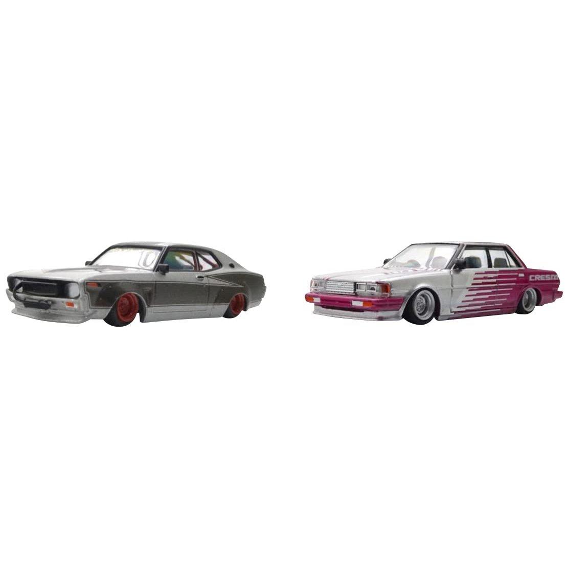 

KENBOX BoostGear Custom AOSHIMA Grand Champion 13th Edition 71 Cresta SP LB Works 130 Laurel SP Set of 2 Completed Models & 1/64 (4) & (6)
