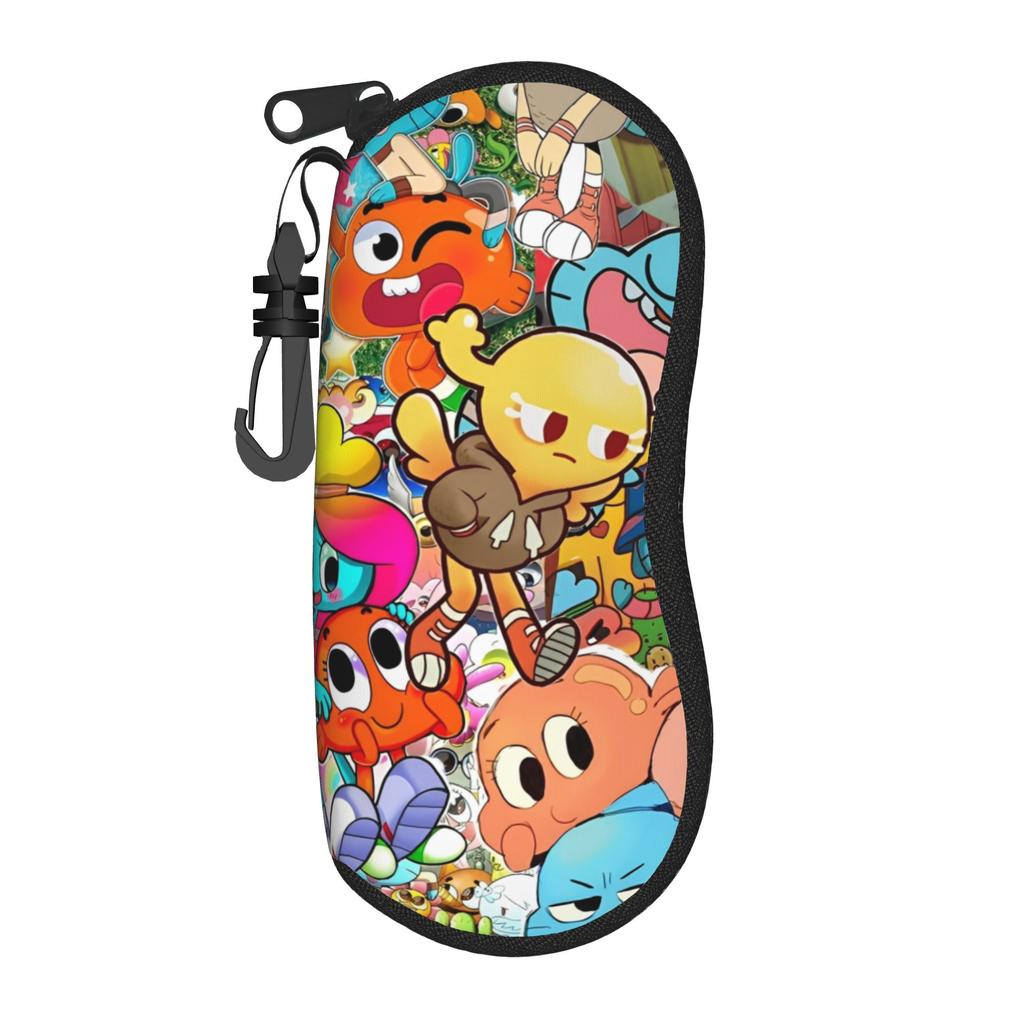 Lovely Cartoon Glasses Case The Amazing World Of Gumballs Accessories Box Glasses Storage Box Anti-Pressure Eyewear Container