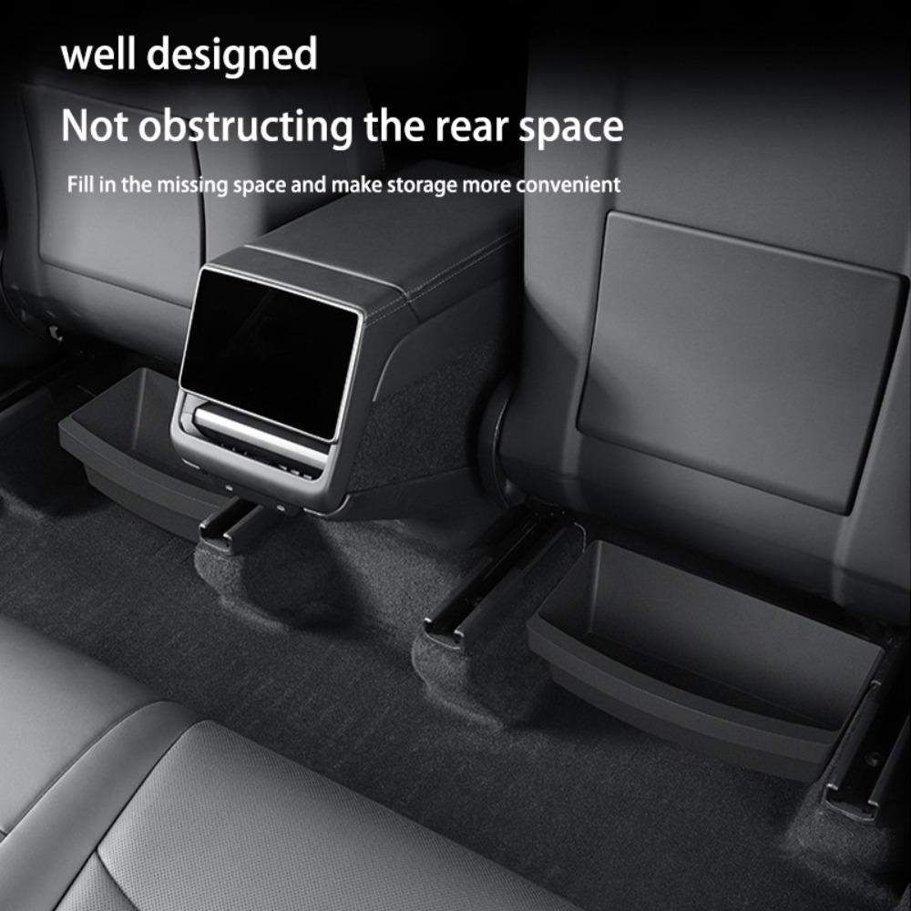 Model Y Under Seat Storage Box Drawer Style Organizer Large Capacity Front Seat Hidden Tray Car Storage Accessories