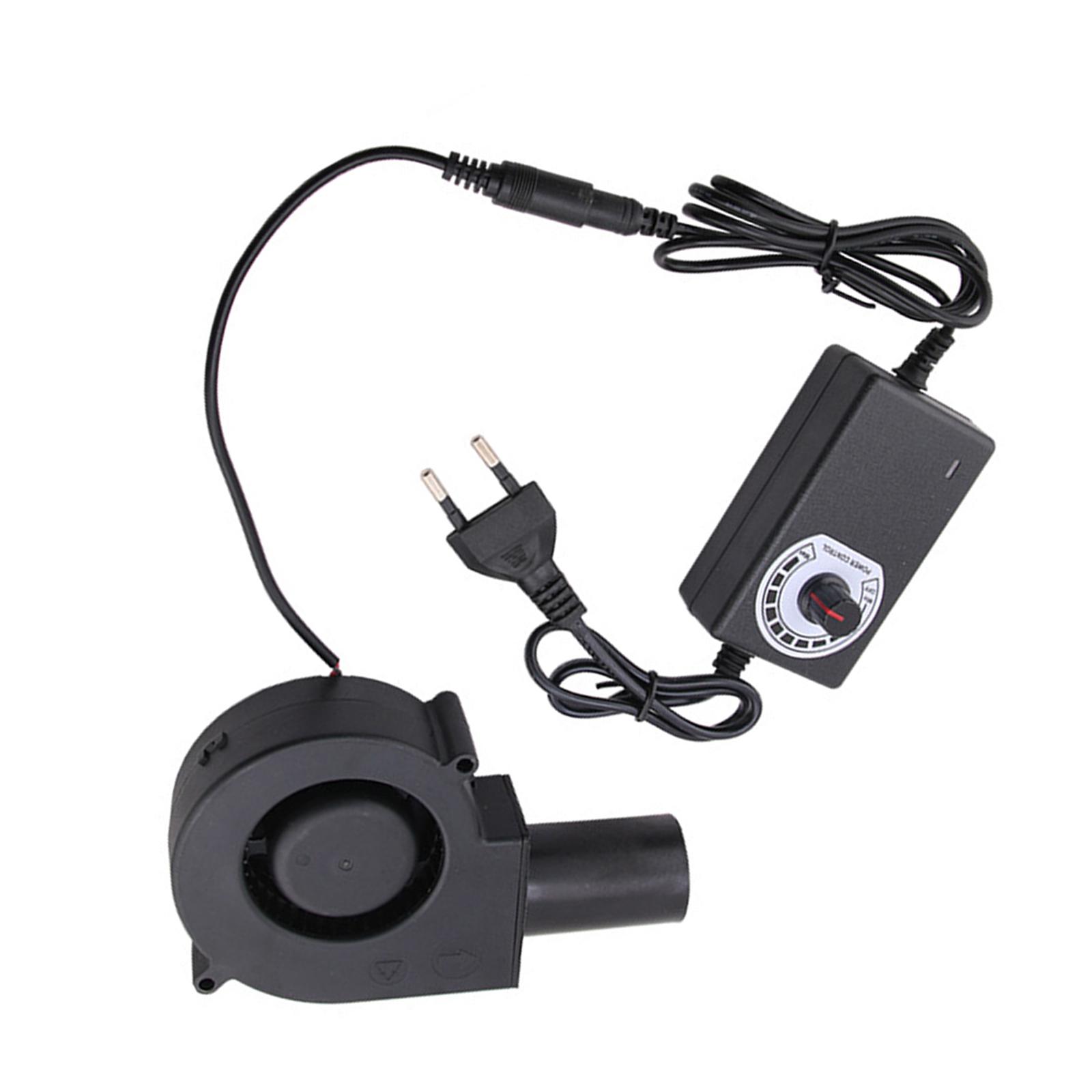 

Эффективный 12В Нагреватель для сжигания отработанного масла Вентилятор с регулируемой скоростью 35CFM Подходит для барбекю, дровяной печи, плавки металла EU