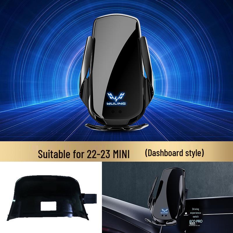 Wuling Capgemini Mini Stardust Wireless Charging Phone Holder & Car Mount Navigation Screen Version.
