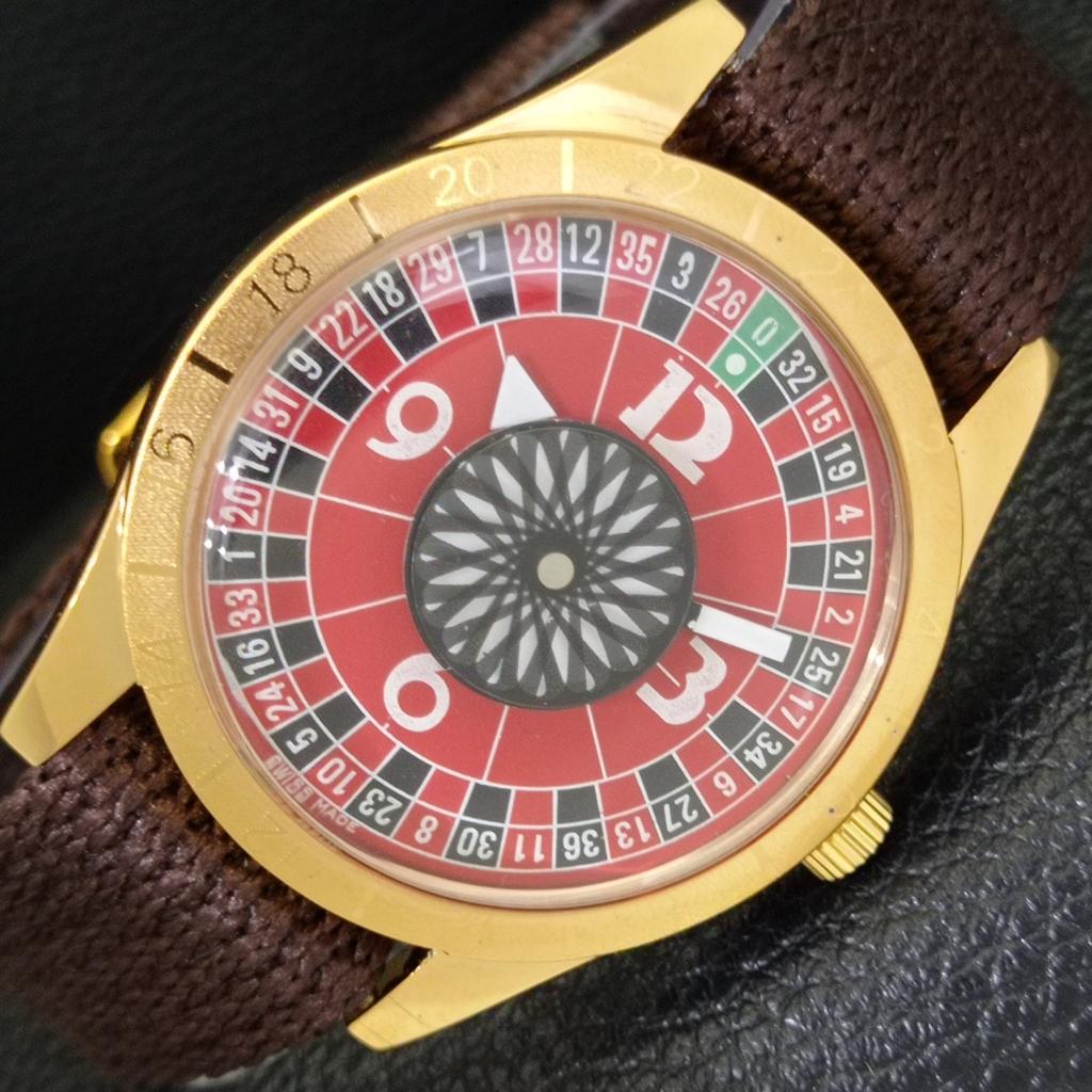 

ВИНТАЖНЫЕ МУЖСКИЕ ЧАСЫ С РУЧНЫМ ЗАВОДОМ ШВЕЙЦАРСКИЕ POKER FACE КРАСНЫЙ ЦВЕТ ЦИФЕРБЛАТА a701144-5 R205b-a701144