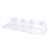 2pcs Window Plant Floating Shelves Acrylic Suction Cup Shelves Window Sill Extender for Indoor Succulent Plants