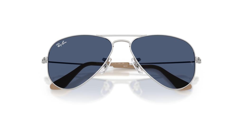 Sunglasses AVIATOR JUNIOR SILVER DARK BLUE 52mm 0RJ9506S Ray-Ban (Ray-Ban)