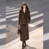 Bailuy V-Neck Faux Fur Tie-Waist Coat