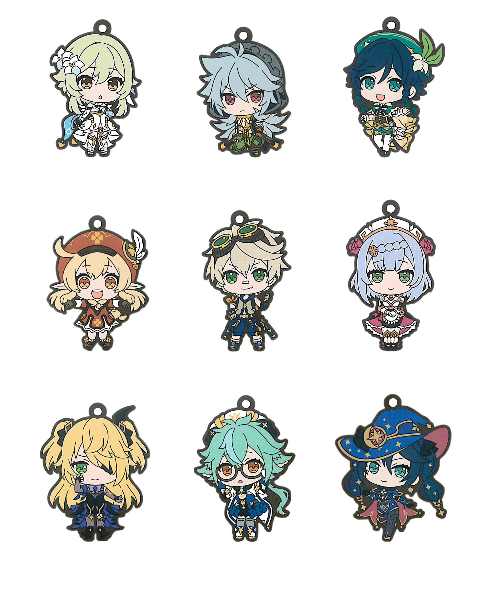 

Bushiroad Creative Genshin Capsule набор резиновых ремешков Gacha Gacha Capsule Toy vol.2 [9 (полный полный)]