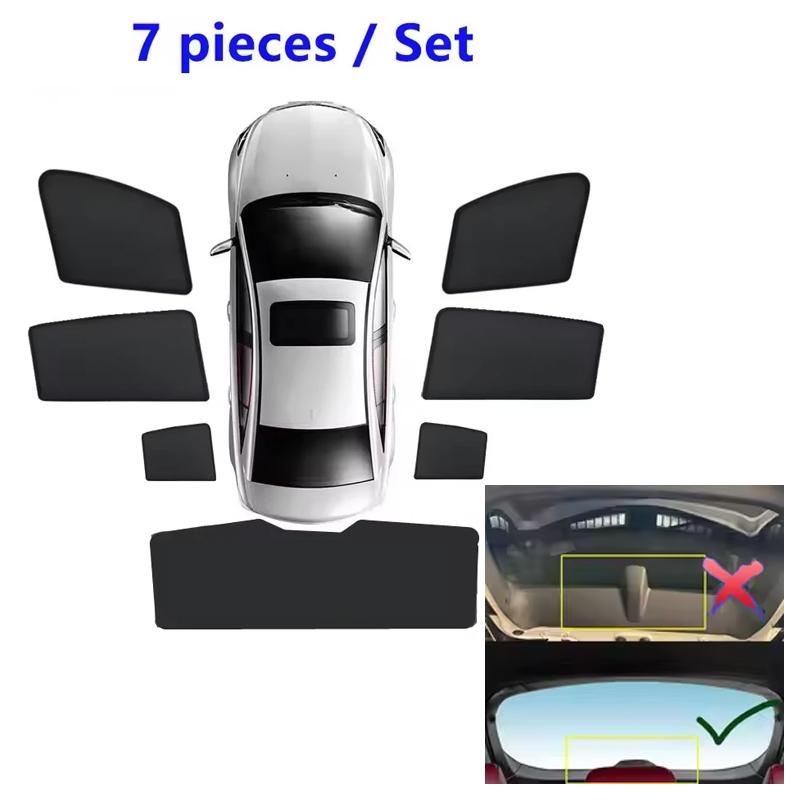 Car Sun Shades For Lexus NX AZ20 NX 350H 2022 2023 2024 Sunshades Magnetic Heat Insulation Window Curtain Visor Accessories