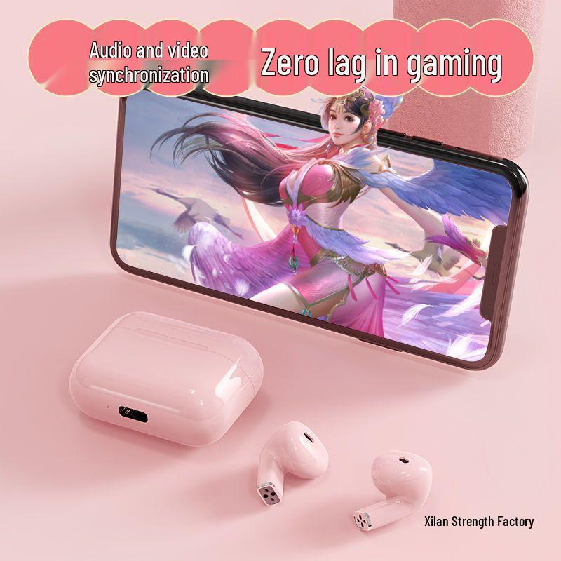 2025 Kabellose Bluetooth-Kopfhörer: Semi-In-Ear, Lange Akkulaufzeit, Kompatibel mit Apple & Android, Für Frauen entwickelt.