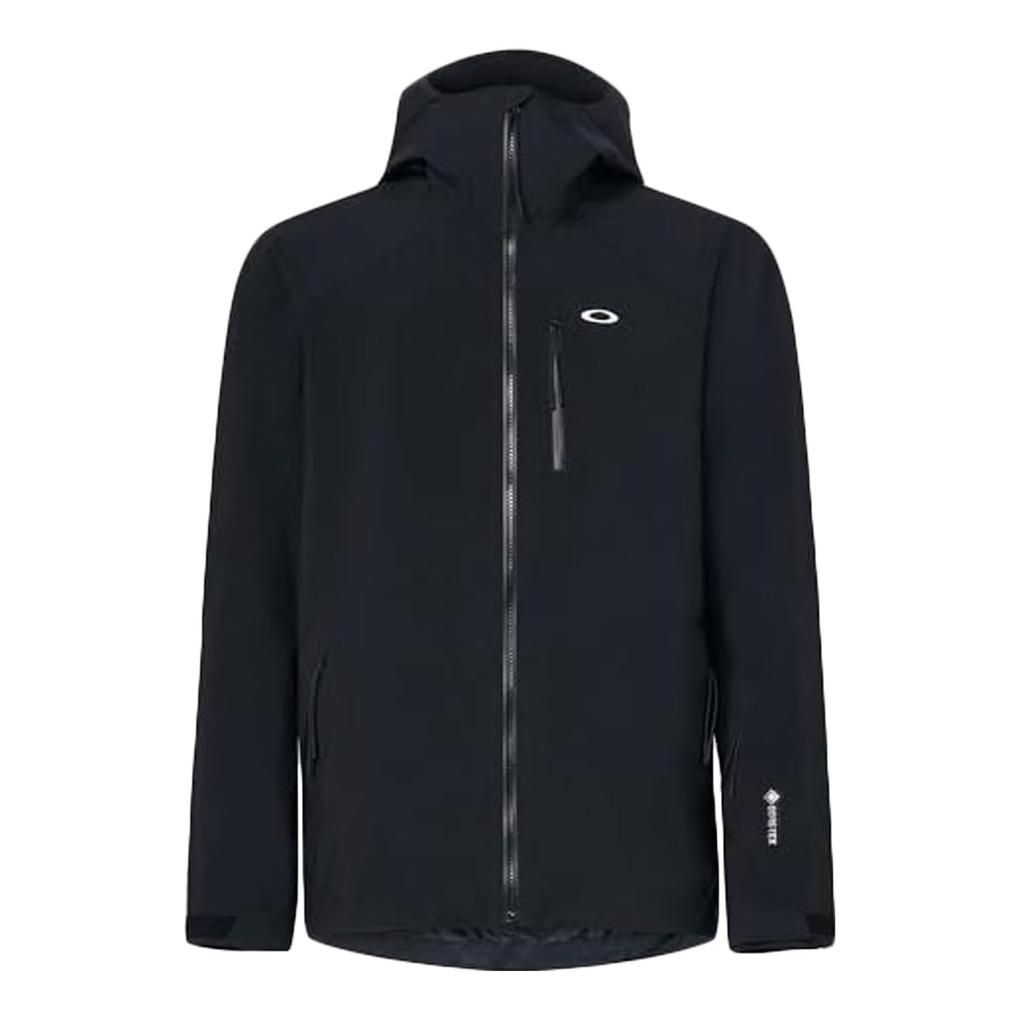 Oakley Unbound Tex Shell Jacket Medium Size Windproof/Water-Repellent 2.0 (02E) Blackout, (Japan L)