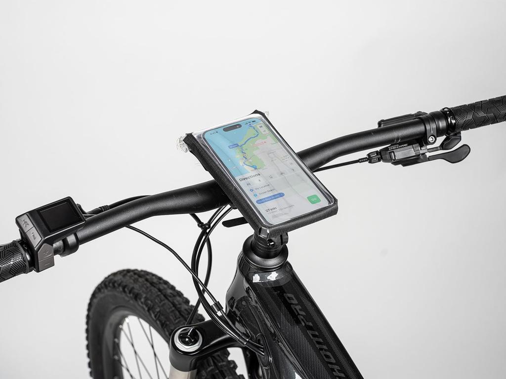 TOPEAK Bicycle Speedometer TPK Phone Dry Bag L BLK BAG50002 Black