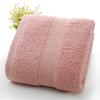 Pure Color Bath Towels Cotton Face Hair Towel Soft Absorbent Family Bathroom Hotel Adult Children Serviette De Bain Toallas