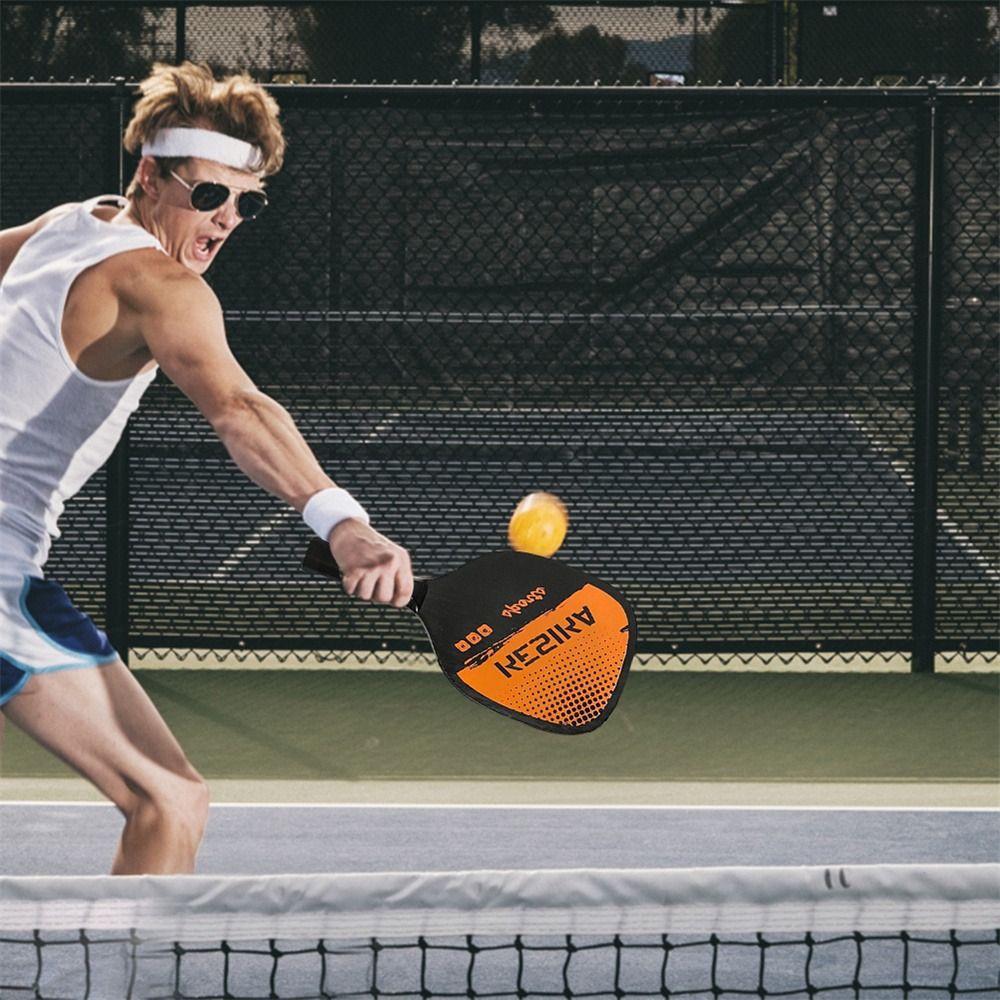 4 Pickleballs Pickle Paddles Rackets Set Non-slip Pickleball Paddles Men Women