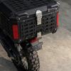 1PCS Motorcycle Top Case Quick-Mounting Molle Panel aluminum alloy Tactical Storage Box Universal Side Box Modular Organizer
