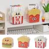 Dustproof Desktop Storage Box Plastic Makeup Brush Storage Bucket Practical Pencil Case  Dormitory