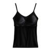 Spring New Style of Halter Top with Breast Pad and Sleeveless Top Inside