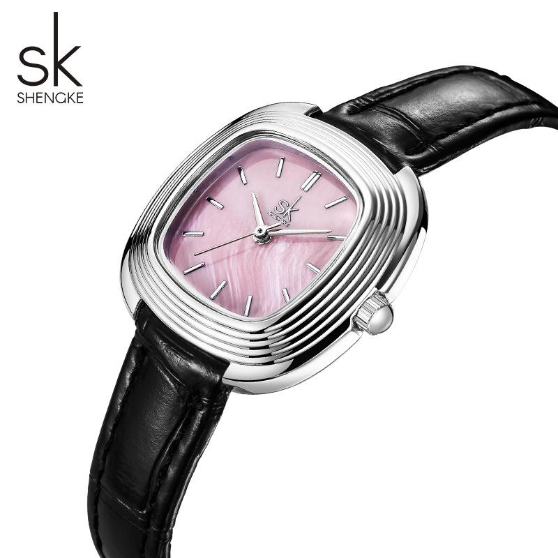 Watch Girls Belt Waterproof Temperament Ladies Quartz Watch Watch 0216