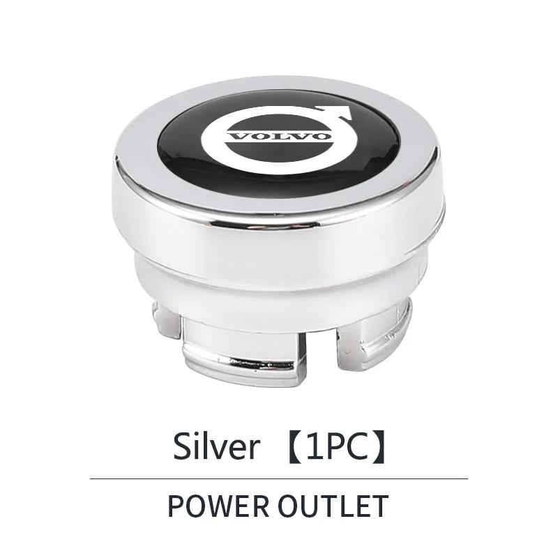 Kryt tlačítka zapalovače do auta Ochranné pouzdro Krytka proti prachu Pro Volvo XC60 XC90 V40 V60 S60 V50 V90 S80 C40 XC40 V70 XC70 C30 C70