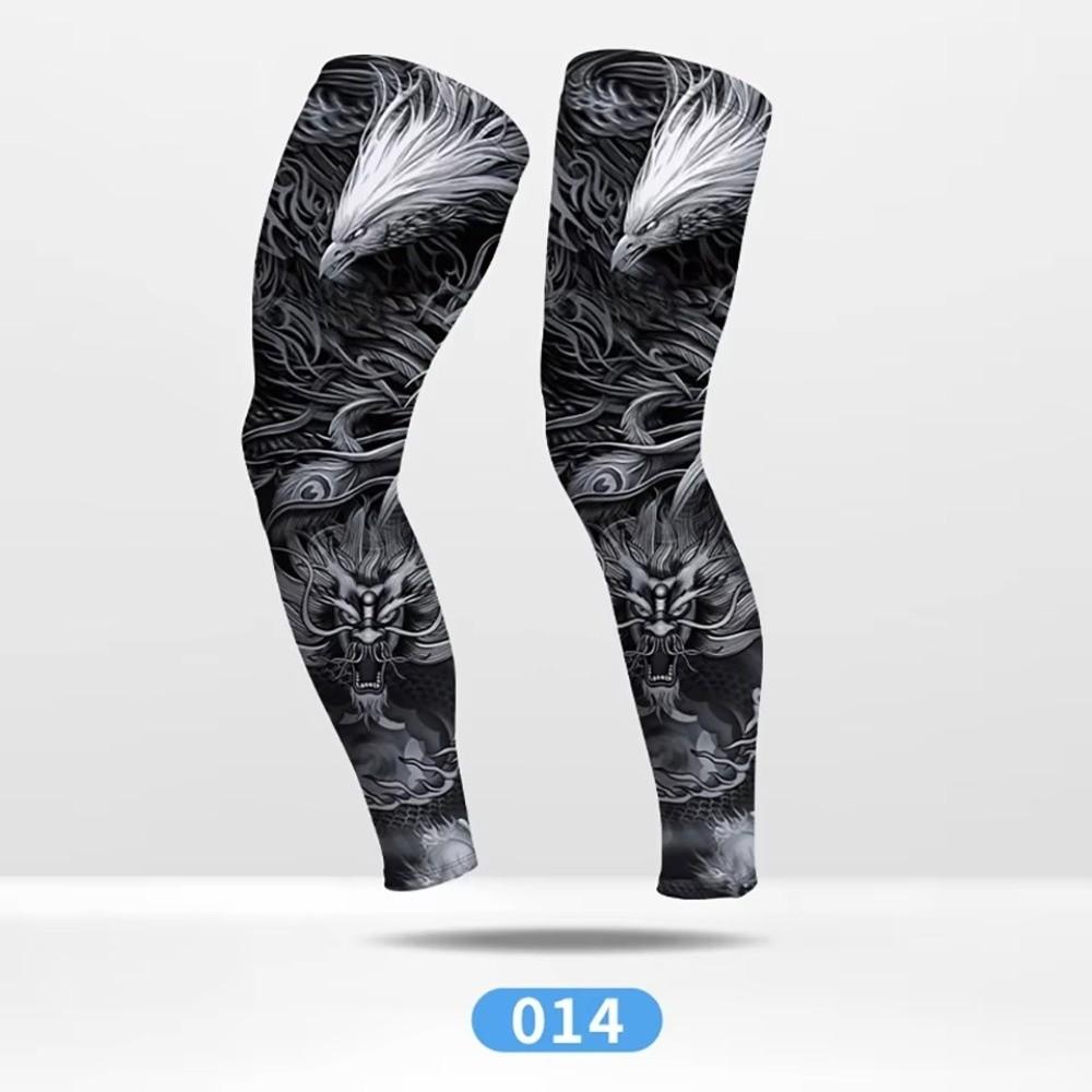 1 Paar Elastische Beencompressiehoezen Antislip Kniebeschermers Unisex Hardloop Beenbedekking Zomer