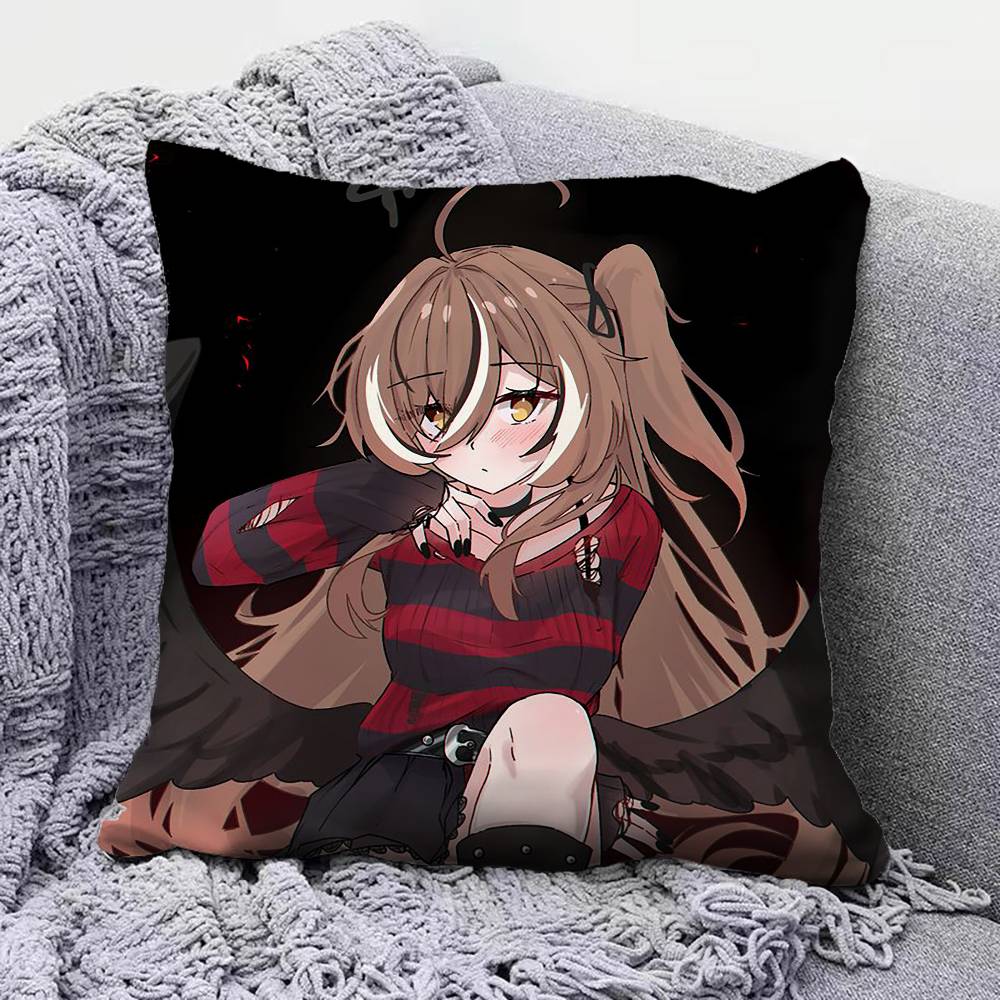 Nanashi Mumei Moom Home Sofa Cushion Covers and Aecorative Custom Pillow Covers