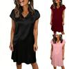 Women's Short Sleeve Beach Dress Casual Dress
