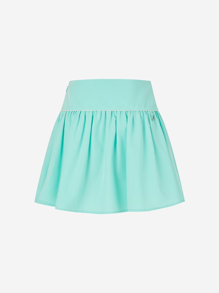 Road Roar Double Shirred Skirt Mint