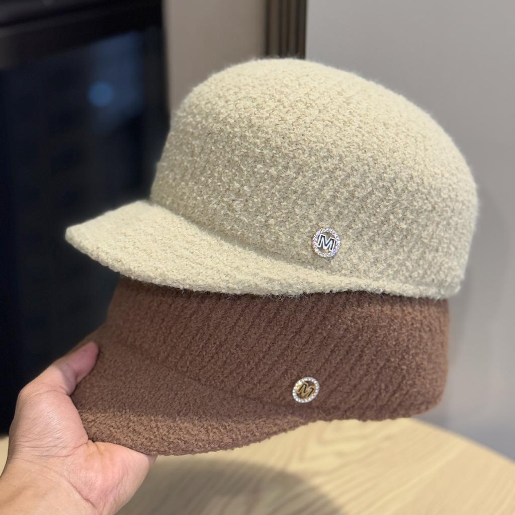 Neue Fischerhüte für Damen mittleren Alters und ältere Damen für Herbst und Winter, hochwertige Mützen für Mütter, warme und modische Oma-Hüte, trendige Hüte