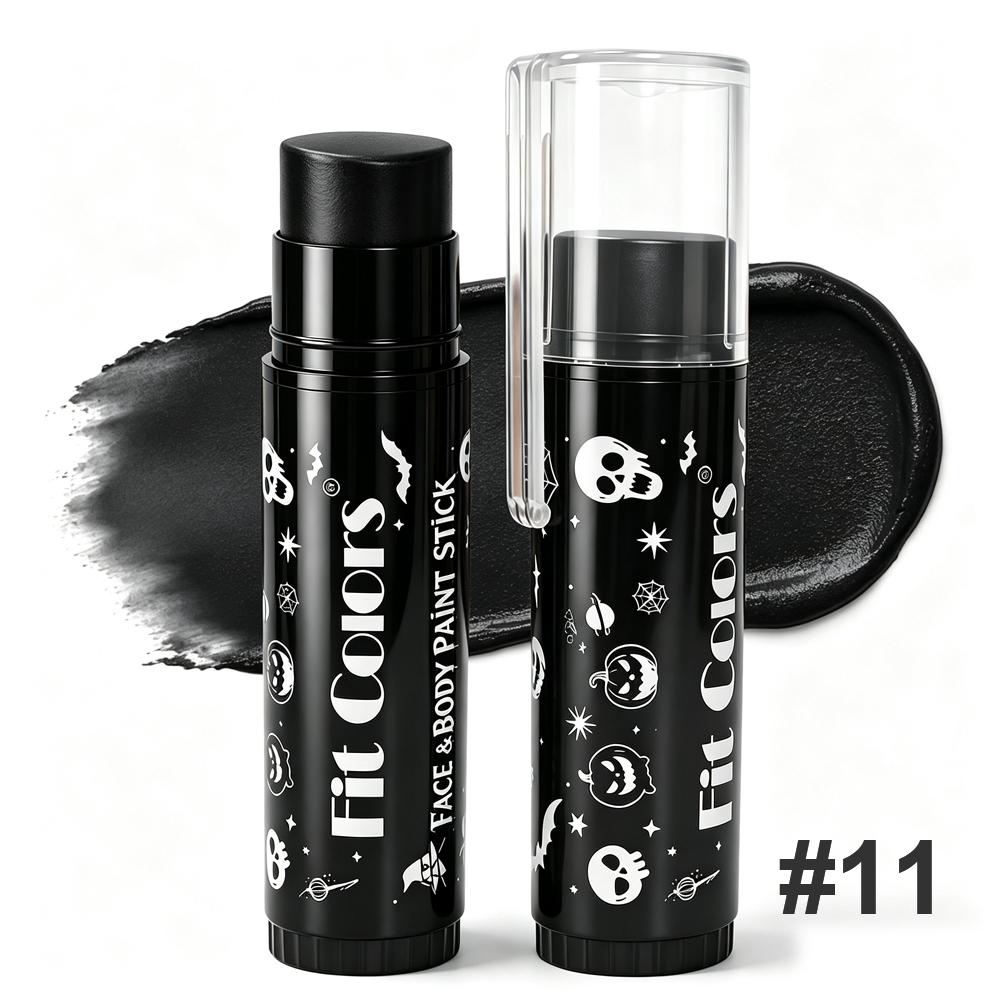 14 Colori Bastoncini Pittura Viso Corpo Nero Bianco Colorati Pittura Fai da Te Cosplay Fondotinta Bastoncini Miscelabili per Festa Halloween Trucco