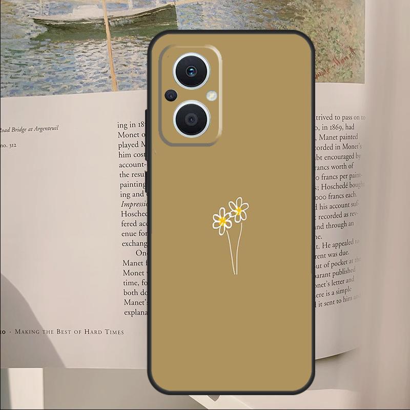Purple Background Pattern Cover For OPPO Reno 10 12 13 14 Pro 11 F 12F 13F 14F 7 8 Lite OPPO Find X9 X6 X5 X8 Pro Case