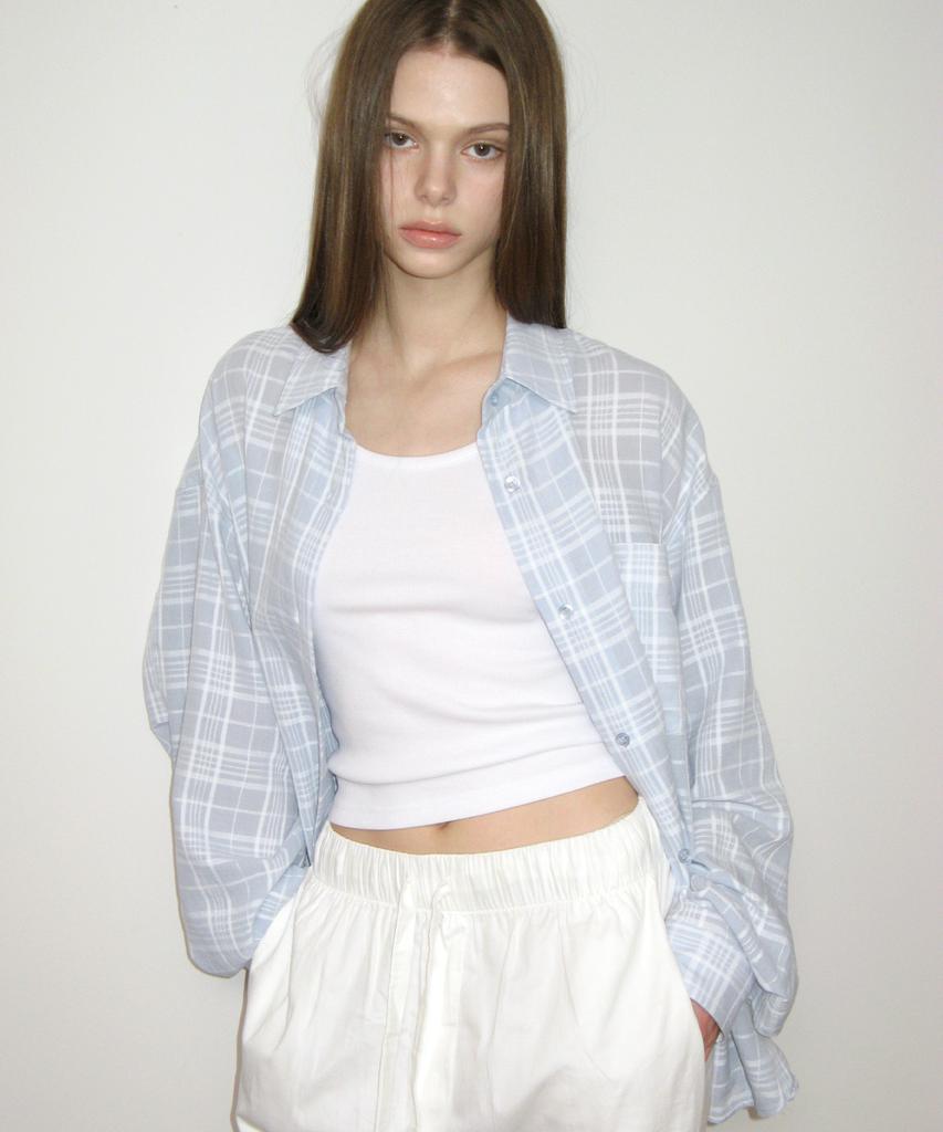 Leijiji Loose Fit Classic Check Shirt (5 Colors)