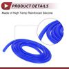 HEROFFIX Air and Silicone Vacuum Tube Hose High Temperature Automotive Vacuum Line 6ft