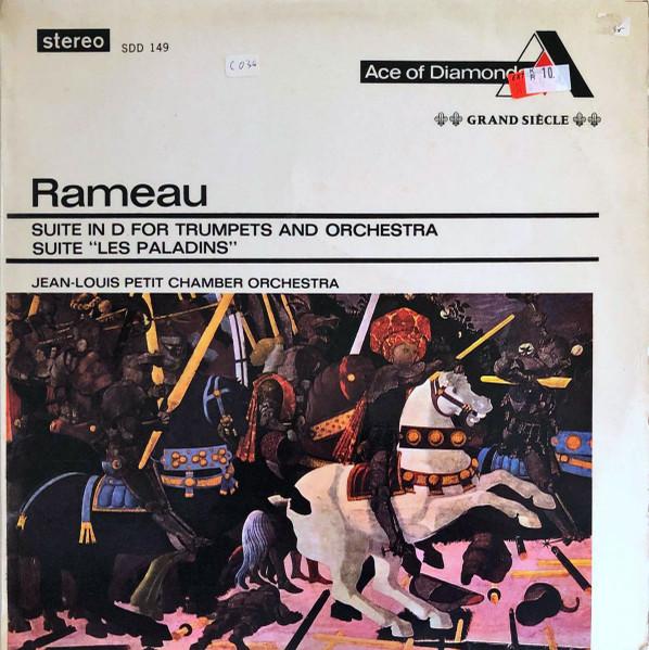 

LP Record JEANLOUIS PETIT CHAMBER ORCHESTRA Rameau Suite For Trumpets And Orch SDD149 ACE OF DIAMOND 1966 UK Classical Used