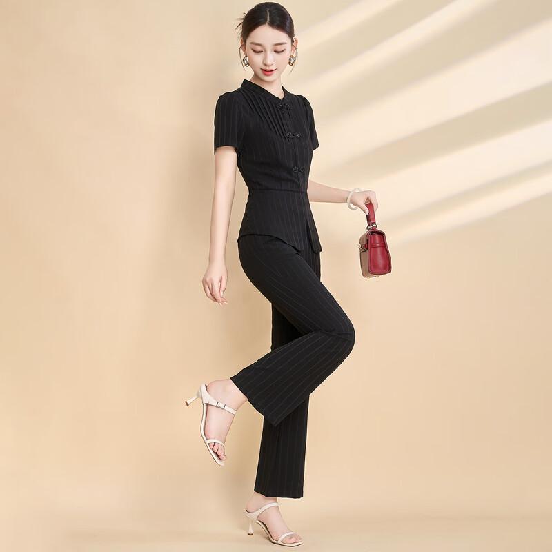 

Женский профессиональный двухсекционный комплект Kebeier из ледяного шелка M