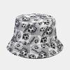 Folding Soccer Pattern Bucket Cap Korean Style Football Fisherman Hat Sunscreen Basin Cap  Work