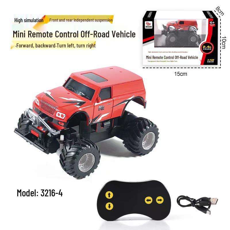Haotian Mini Off-Road Remote Control Rechargeable Hummer for Kids