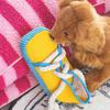 [Pet] Sneakers-Shaped Plush Toy Yellow