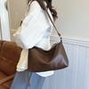 Commuter Bag Women's New Versatile Large-capacity Solid Color Shoulder Messenger Bag