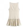Winter New European & American Fashionable Bow Short Dress for Women