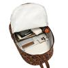 Schoolbag Wholesale Korean Version Versatile Leopard Print Backpack Girl Leisure Backpack Travel Bag Junior High School High School Student Schoolbag