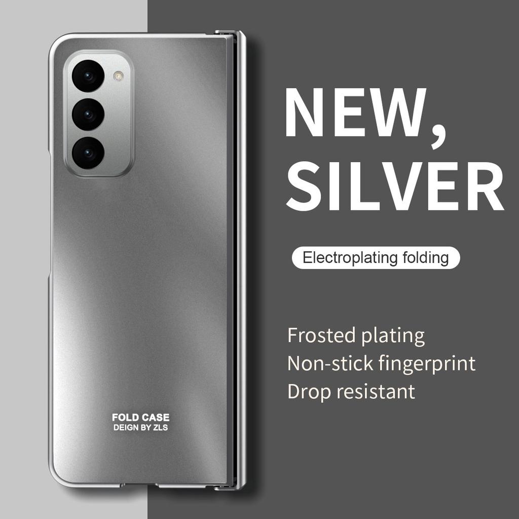 For Samsung Z Fold 5 Folding Protection Hinge Cell Phone Case for Samsung Galaxy Z Fold 5 Fold5 Full Body Glass Film