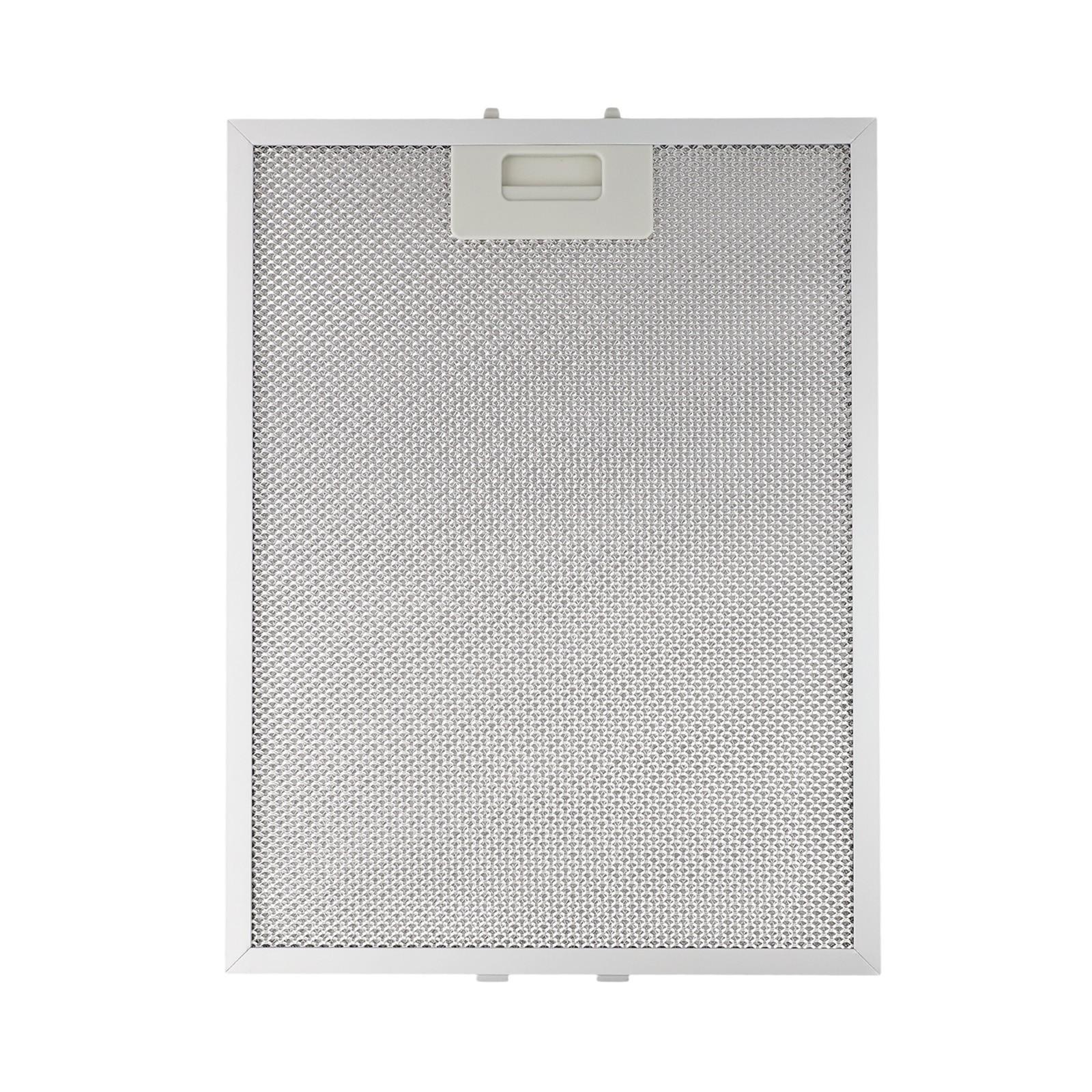 Easily Installed Silver Range Hood Filters 363x277x9mm with Grease Trapping