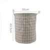 Household Fabric Dirty Cloth Basket Cloth Dirty Cloth Basket Storage Bucket Folding Toy Storage Basket Laundry Basket