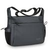 Solid Color Crossbody Bag Men's Large Capacity Shoulder Bag Commuter Briefcase