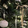 12pcs Vintage Velvet Christmas Bows Slender Wreaths Bows Christmas Tree Ribbon Bow  Wedding