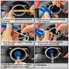 Aluminum Alloy Universal Turbo Sound Exhaust Muffler Pipe Whistle Car, Motorcycle,Truck Roar Maker