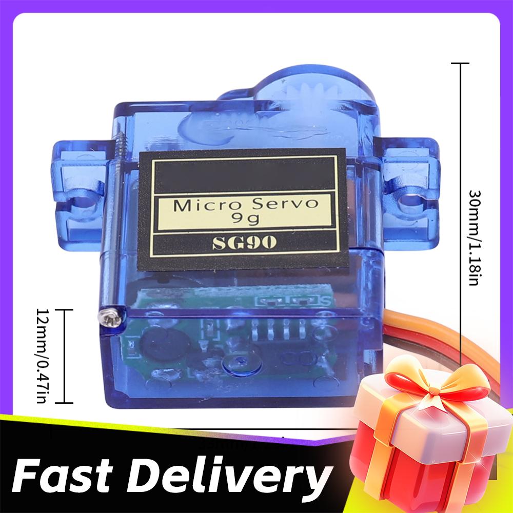 9G SG90 Micro Servo QC-Certified for 450 Fixed-Wing & RC Models Compact Servo for Remote Control Aircraft & Hobby Projects