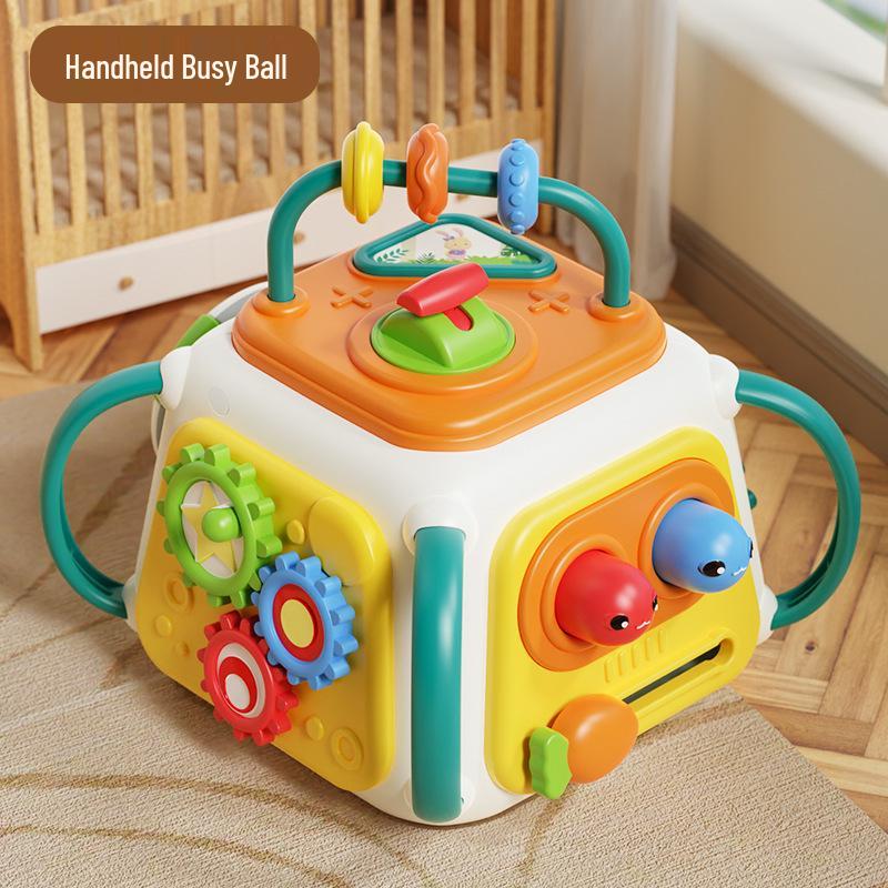Magic Hex Cube: Early Education Toy for Infants and Toddlers – Intellectual Grasp Training, Enlightenment, and Busy Activity Ball