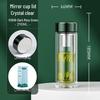 WANXIANG Double-Wall Glass Tea Infuser Bottle